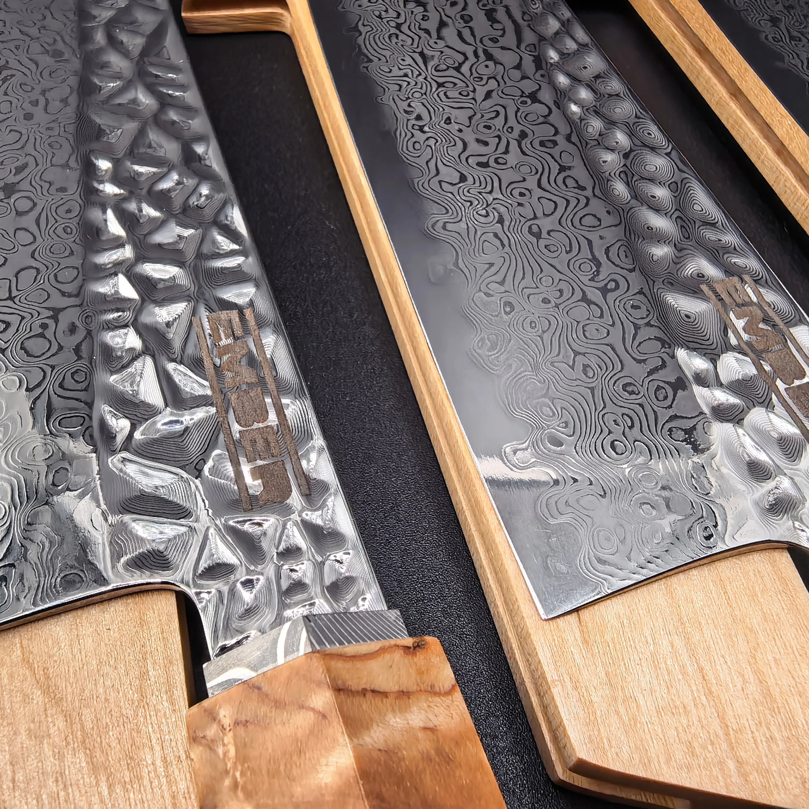 KA! KIRITZUKE 8" ACERO AUS10 + SAYA MADERA - Image 5