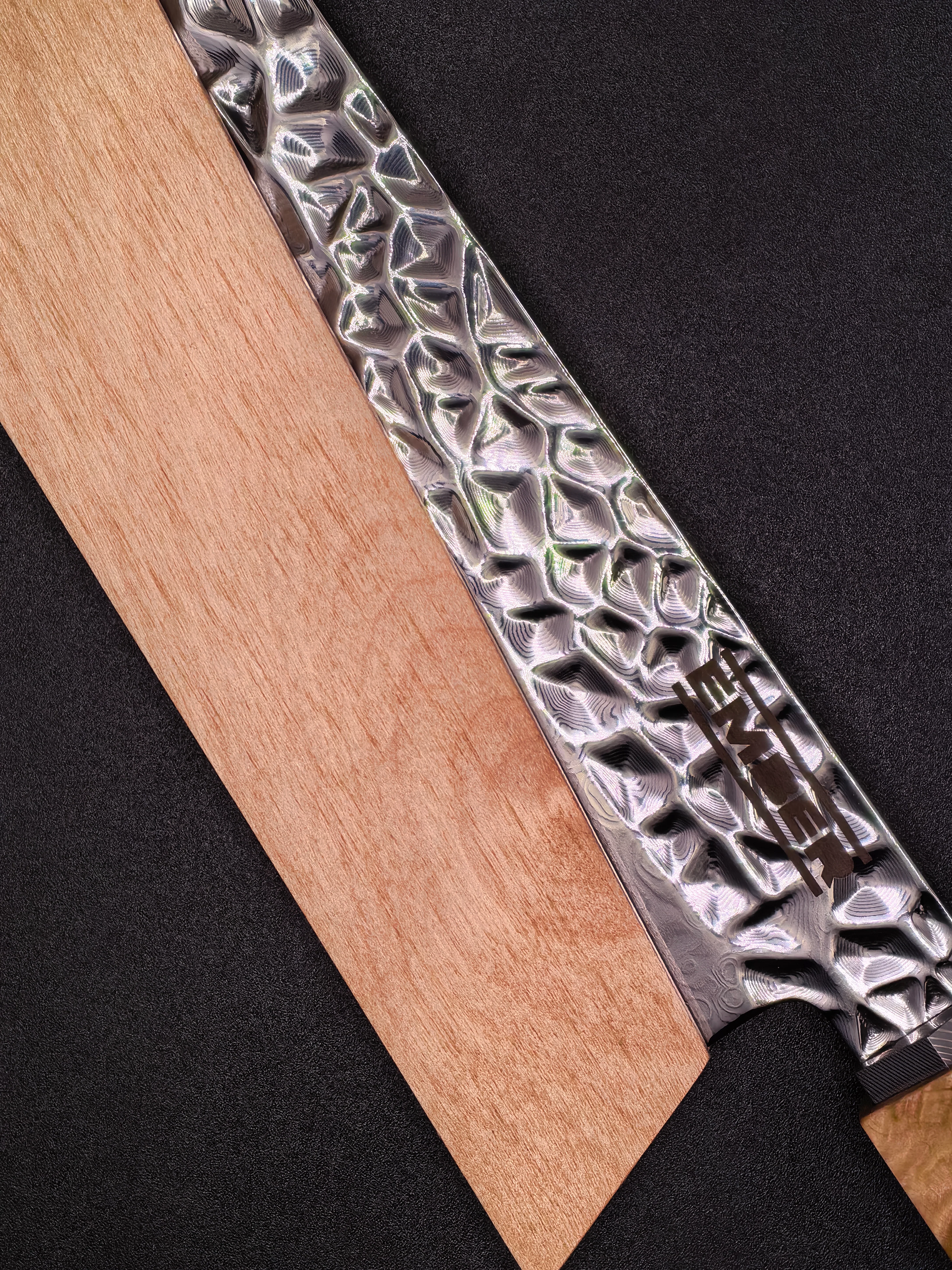KA! KIRITZUKE 8" ACERO AUS10 + SAYA MADERA - Image 6