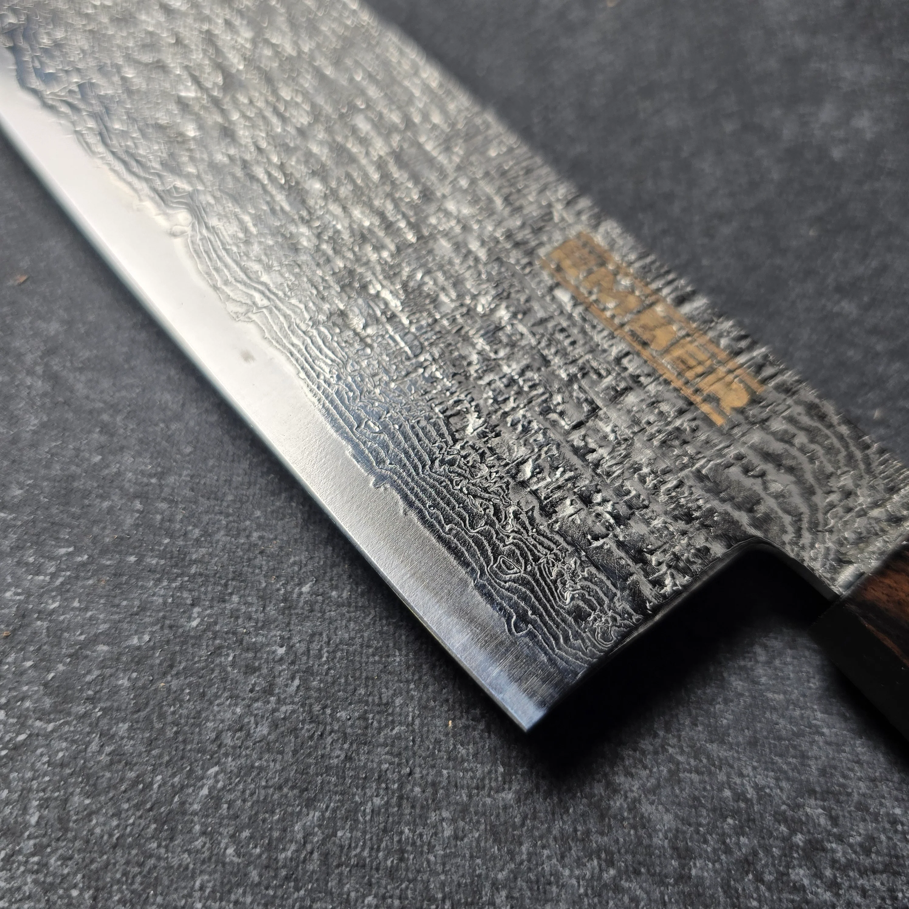 RAKU! NAKIRI TEXTURIZADO Y DAMASCO 7" - Image 3