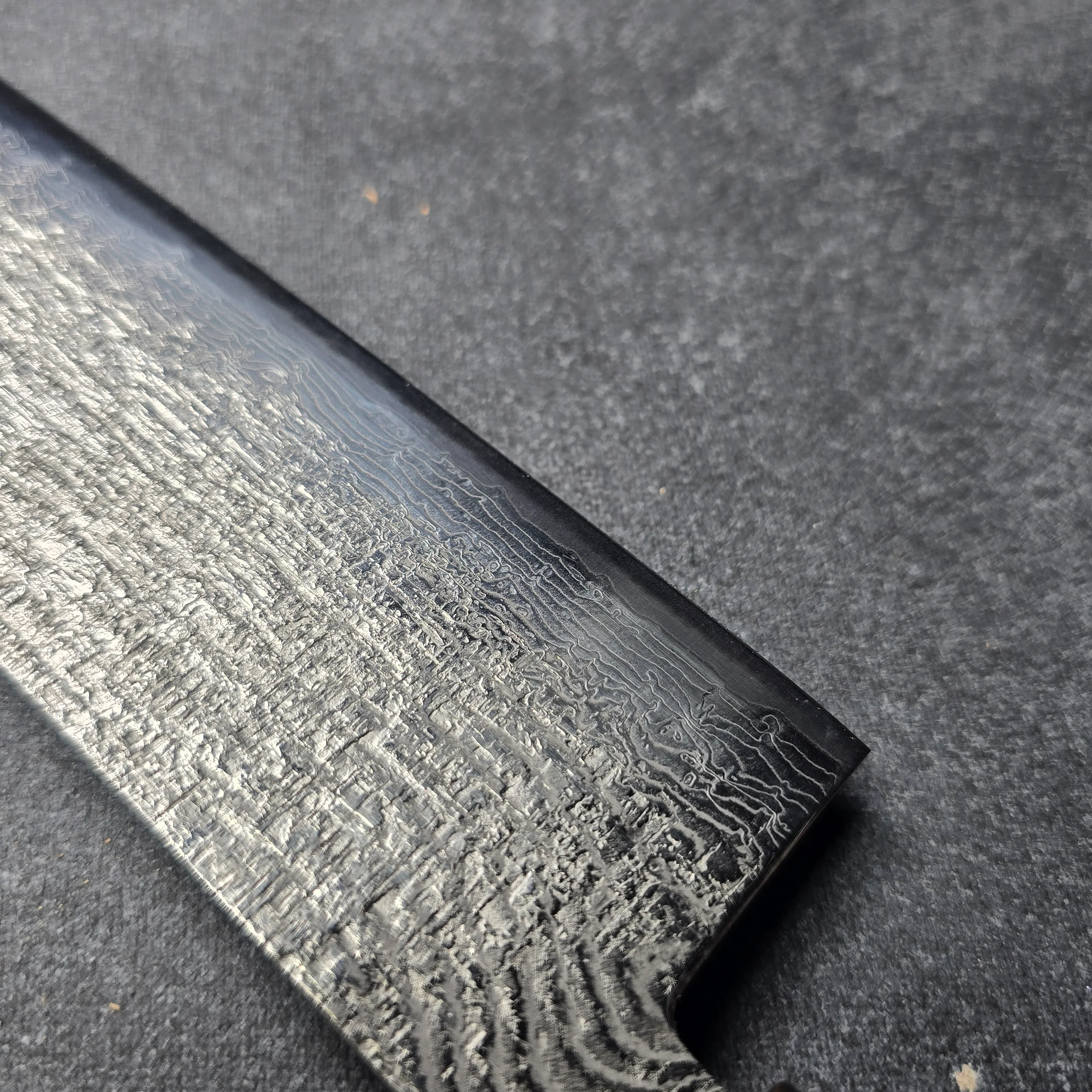 RAKU! NAKIRI TEXTURIZADO Y DAMASCO 7" - Image 4